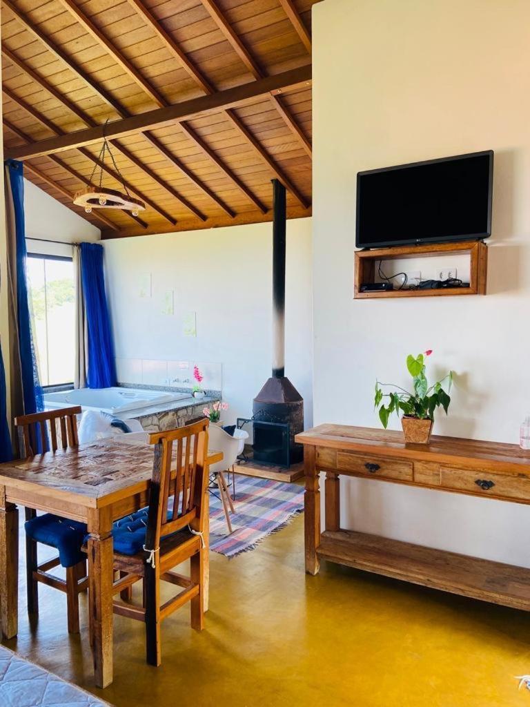 Chales Terras Altas Goncalves Ngoại thất bức ảnh